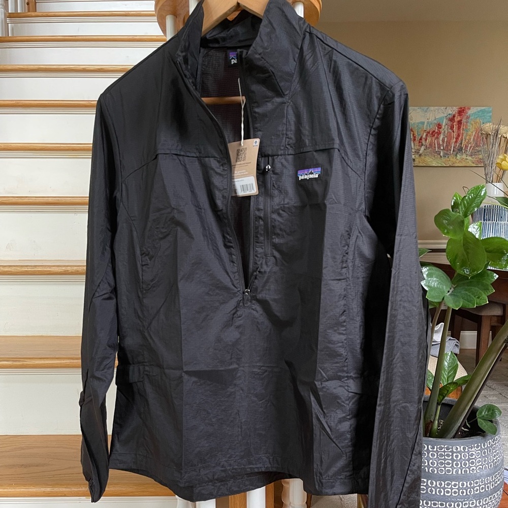 NWT Patagonia Women's Houdini Stash 1/2-Zip Pullover lightweight